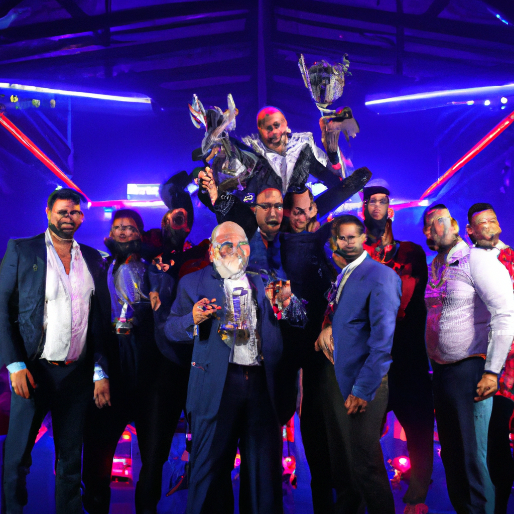 AI-generated portrait of retoucher